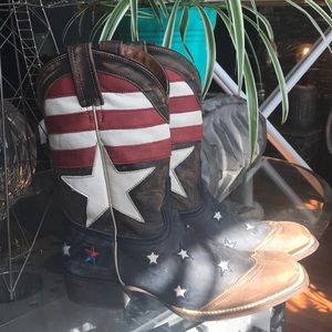 Redneck Riviera Boots Red White Blue